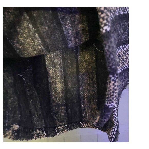 Mexican Textiles black tan BAJA HOODIE PONCHO RUG JACKET SURF Small Hooded S - Picture 6 of 6